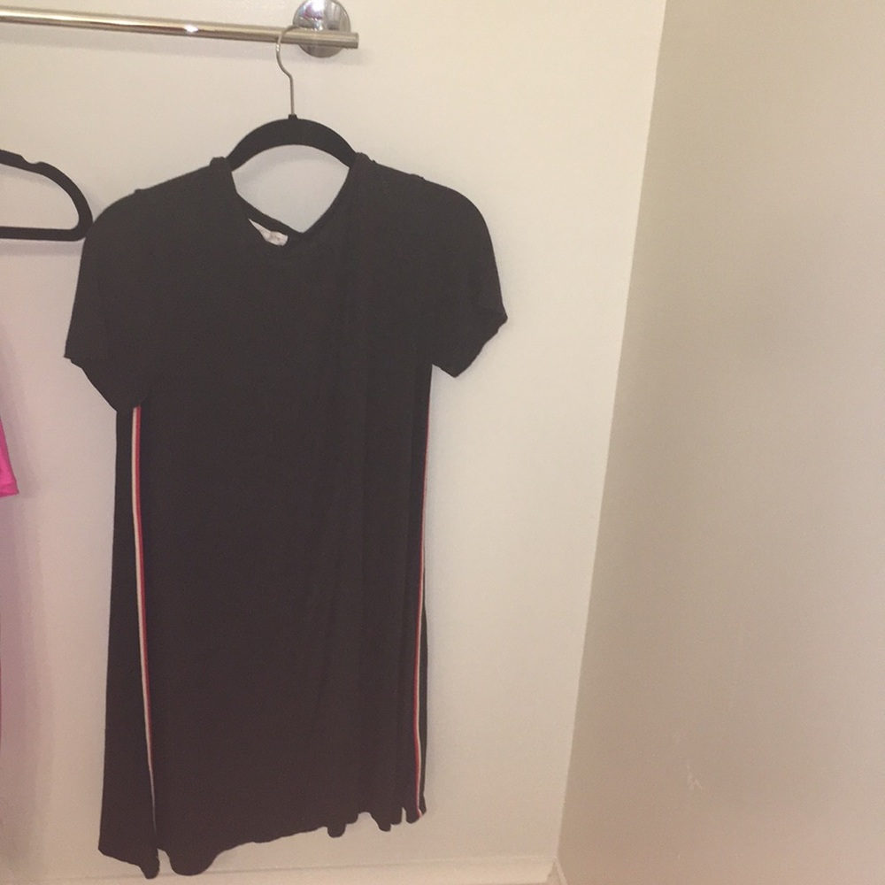 Dark gray tee shirt dress!